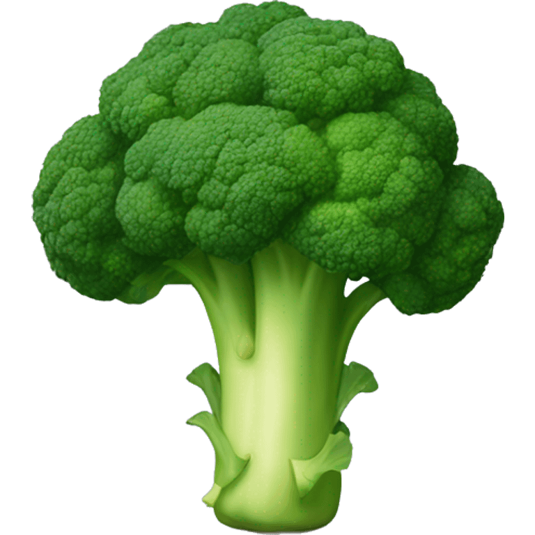 a single broccoli emoji