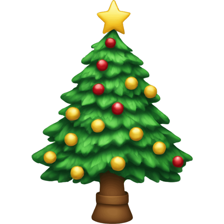 Christmas tree emoji