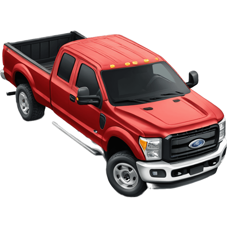 Ford f350 red emoji