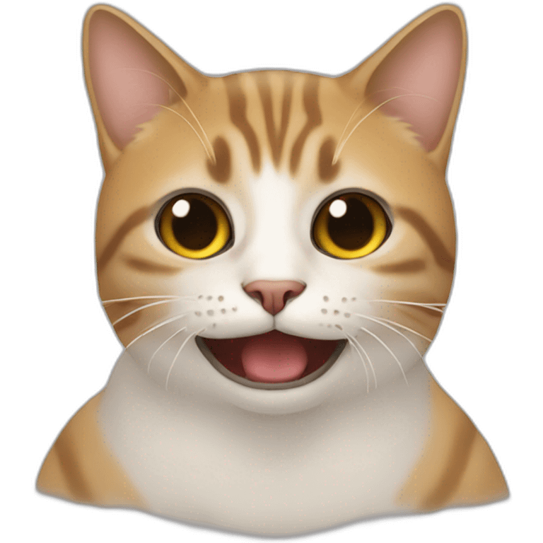 Chat qui fait caca emoji