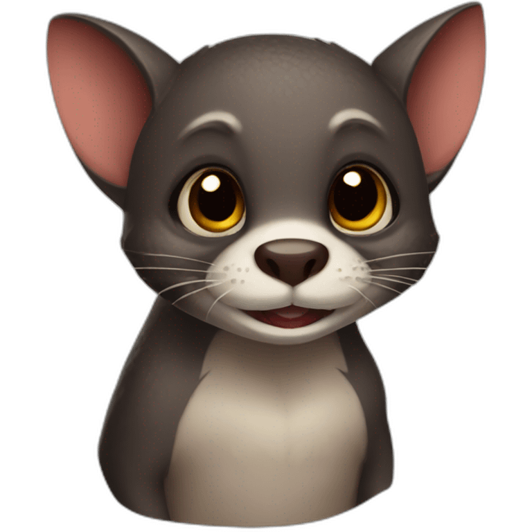 bat otter jackel emoji