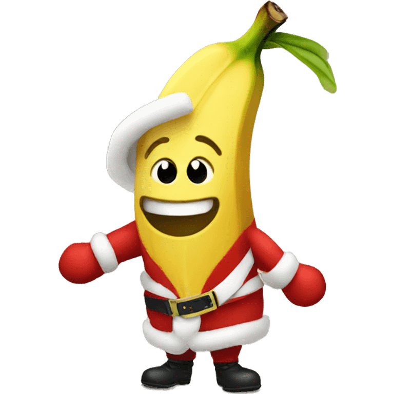 Banana Santa rumba up emoji