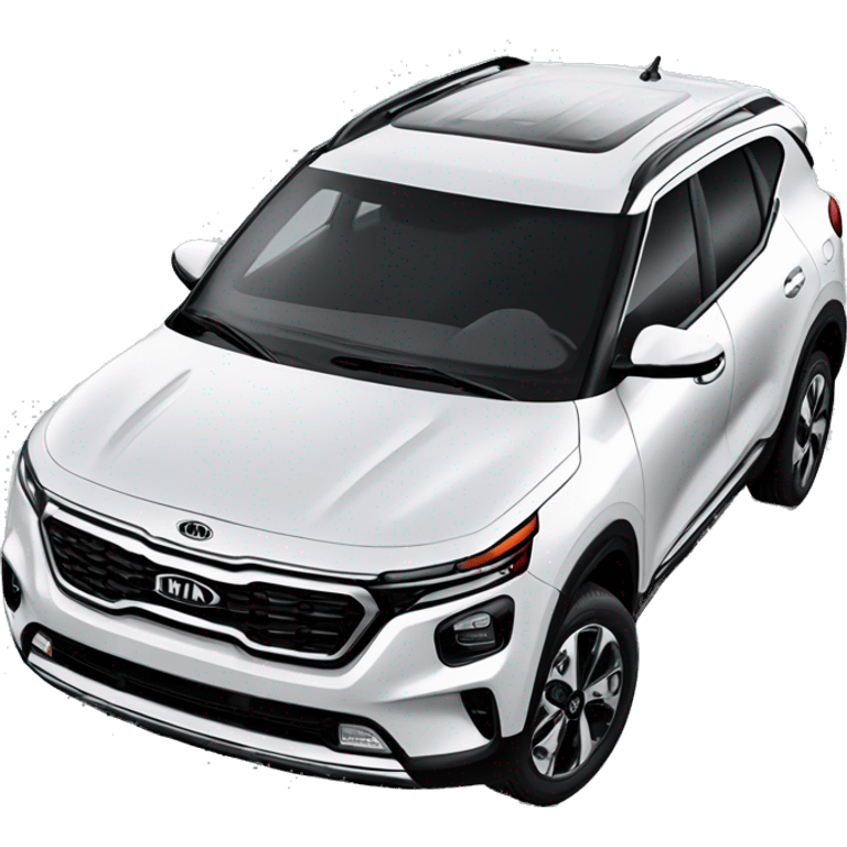 2021 KIA Seltos White emoji