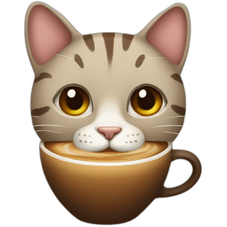 coffee cat emoji