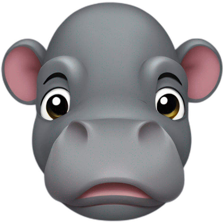 Hippo emoji