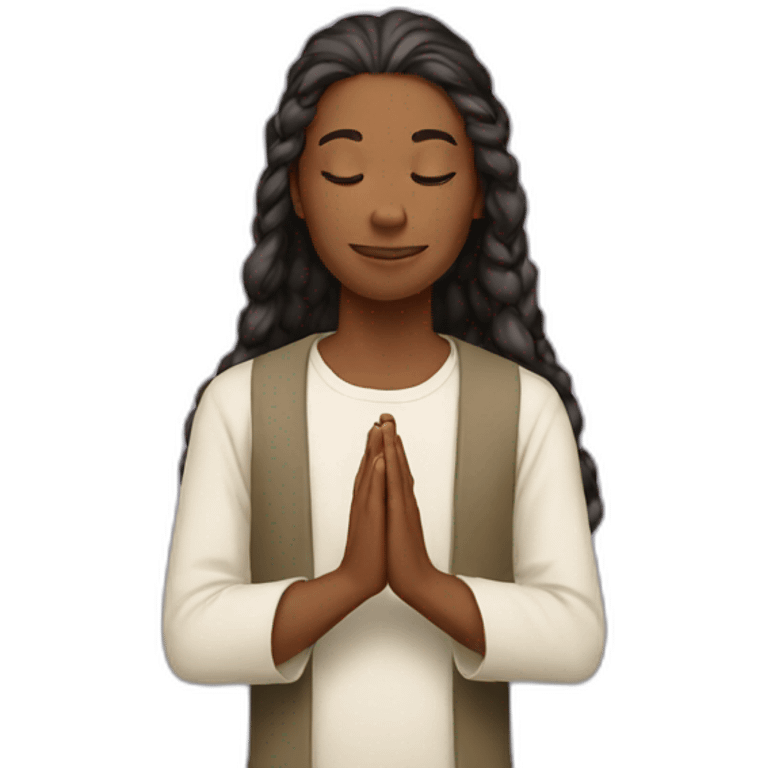 Prayer emoji