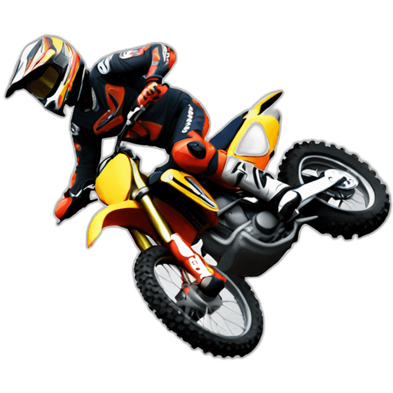 moto cross emoji