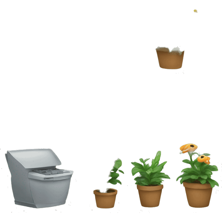 Create a digital garden emoji