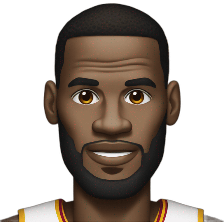 LeBron James au Cameroun emoji