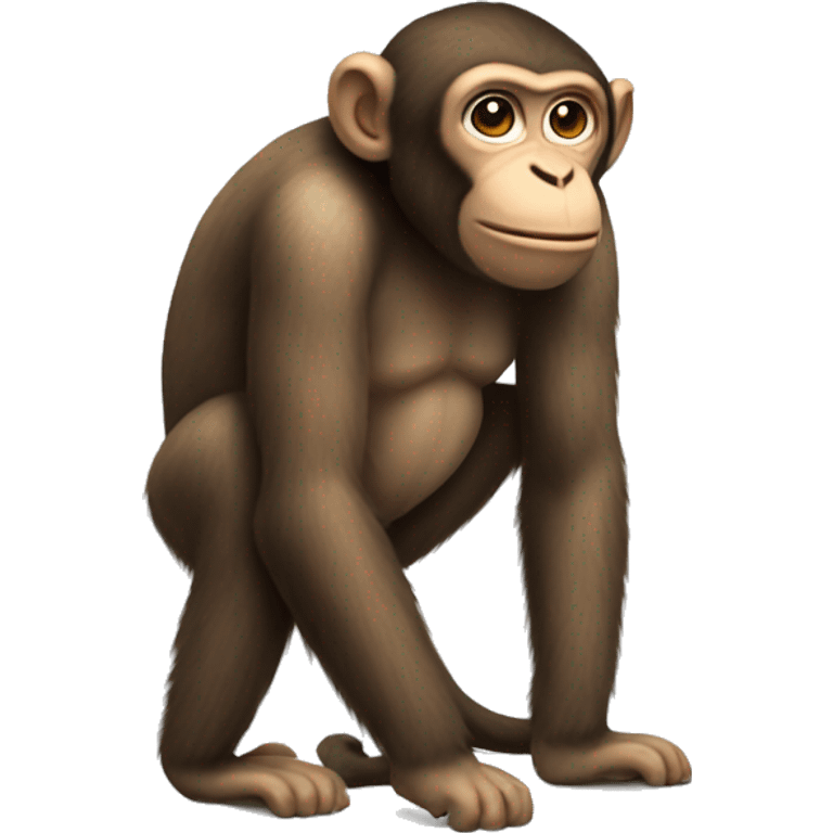 monkey with big butt emoji