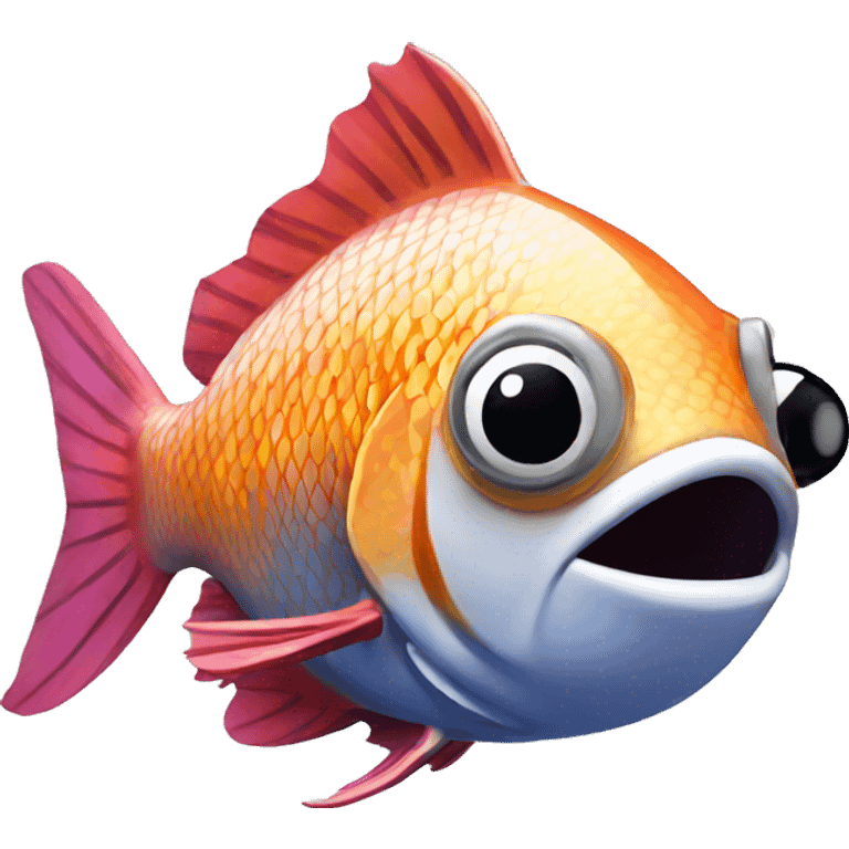 snorkeling fish emoji