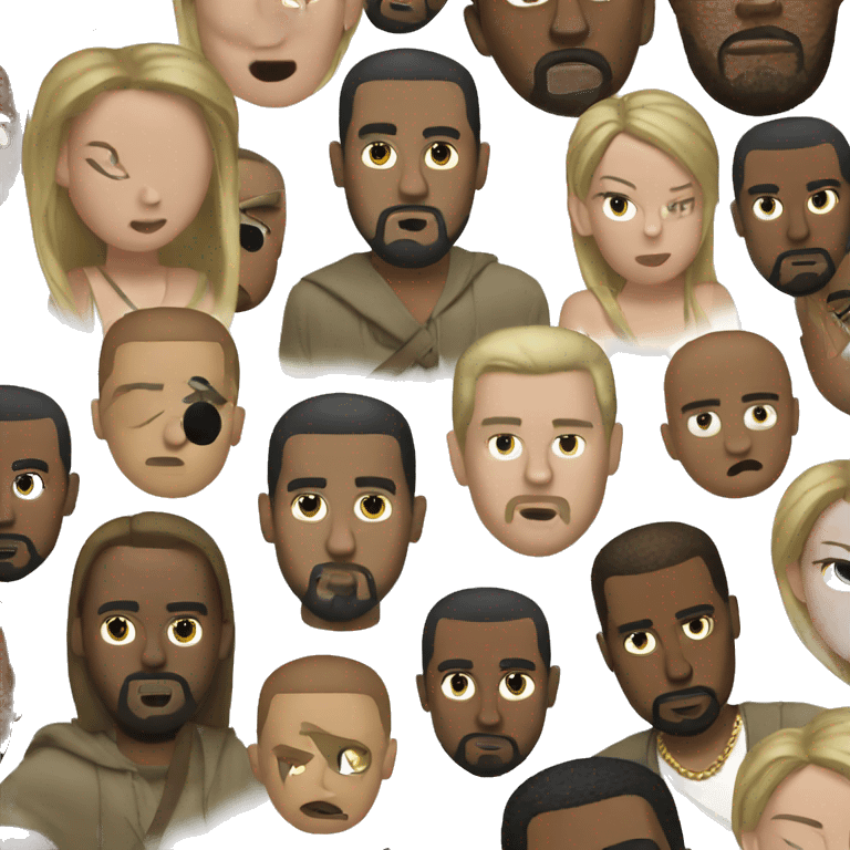 Kayne west emoji