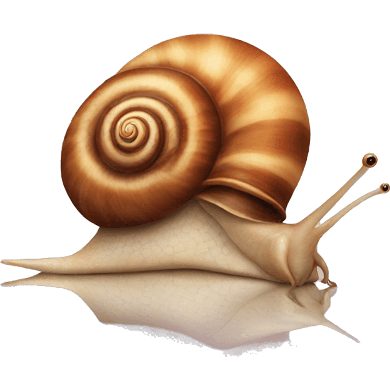 Face snail emoji