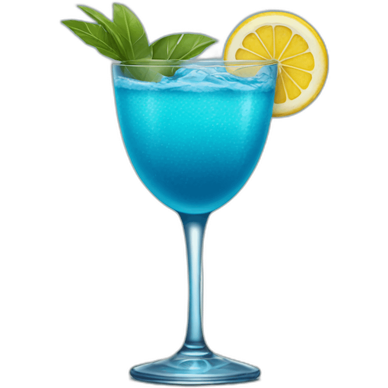 blue lagoon cocktail emoji