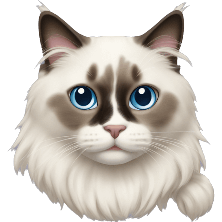 Ragdoll cat emoji