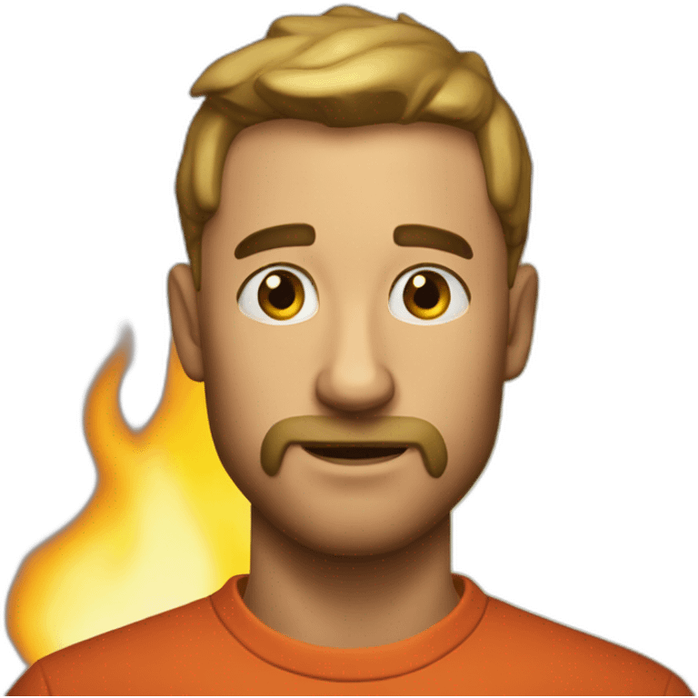 Vague de feu emoji