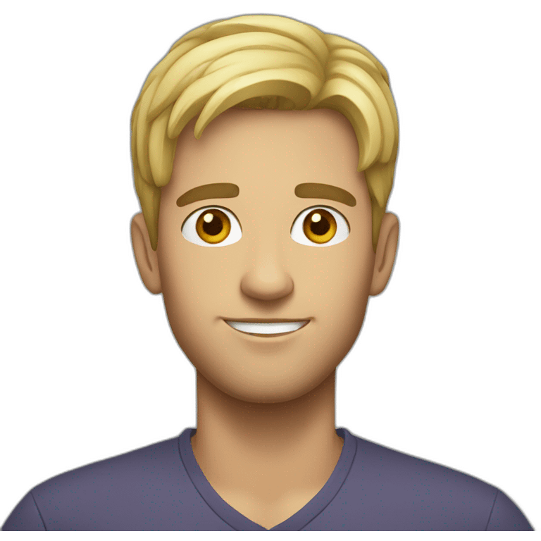 Brazilian white guy emoji