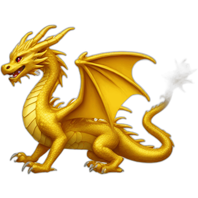 golden dragon emoji