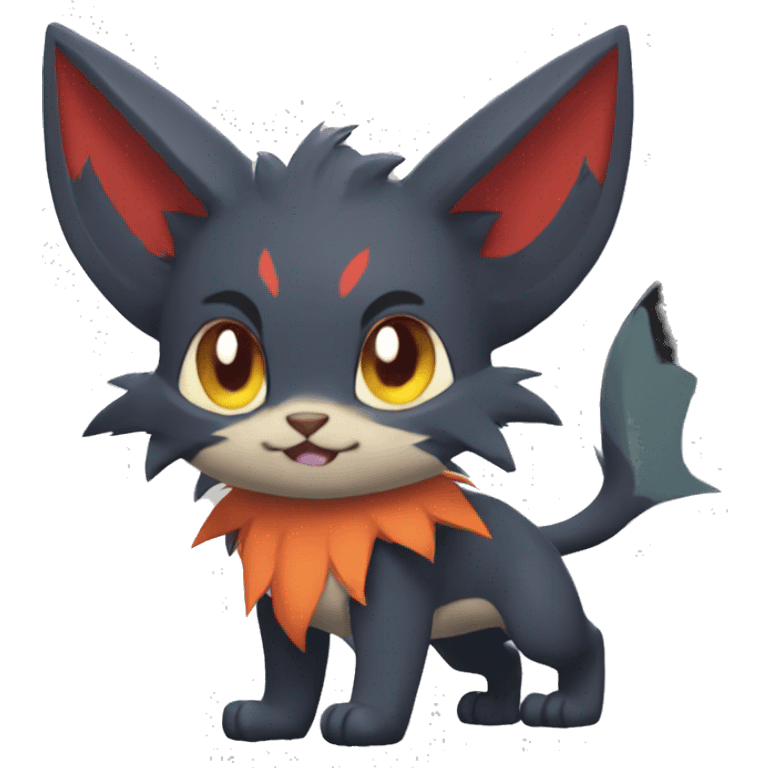 Torracat-Zoroark-Litten-Zorua-bat-cat full body emoji