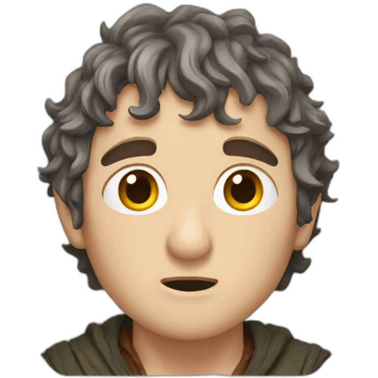 Frodo emocionado emoji