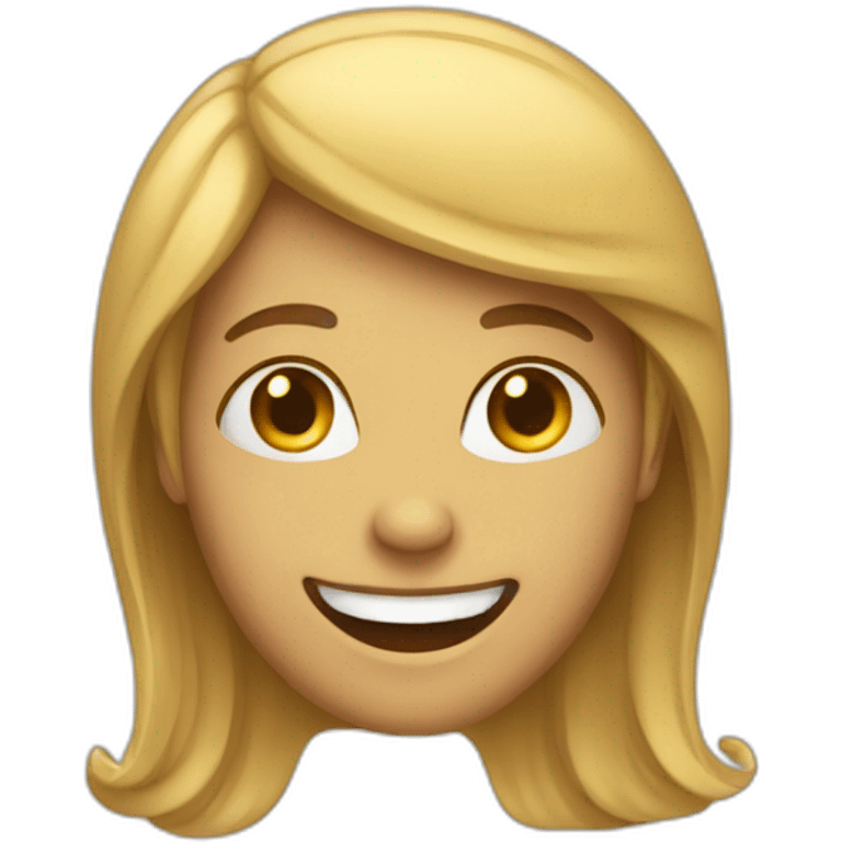 Une personne souriante emoji