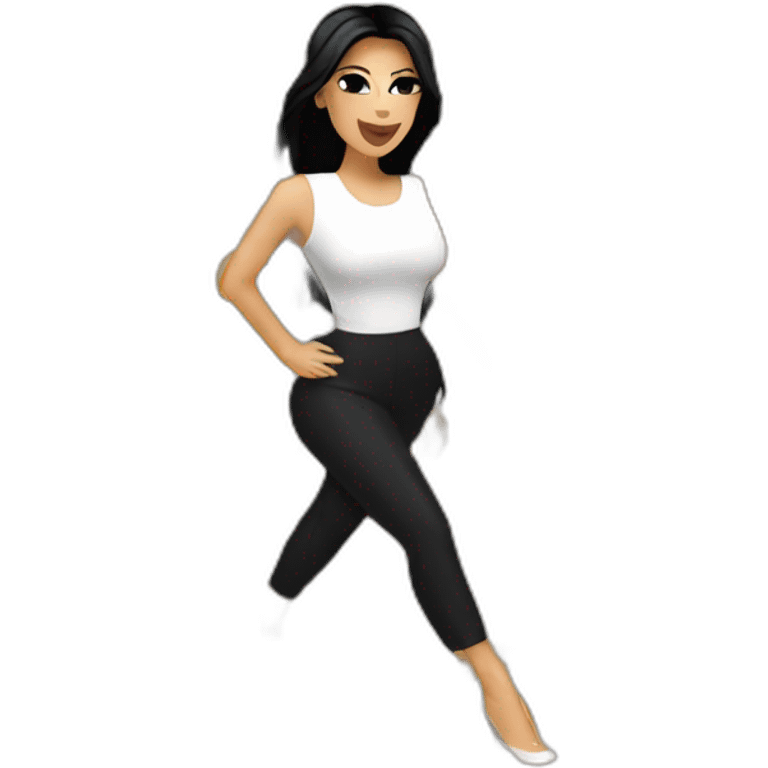 kim kardashian dansing emoji