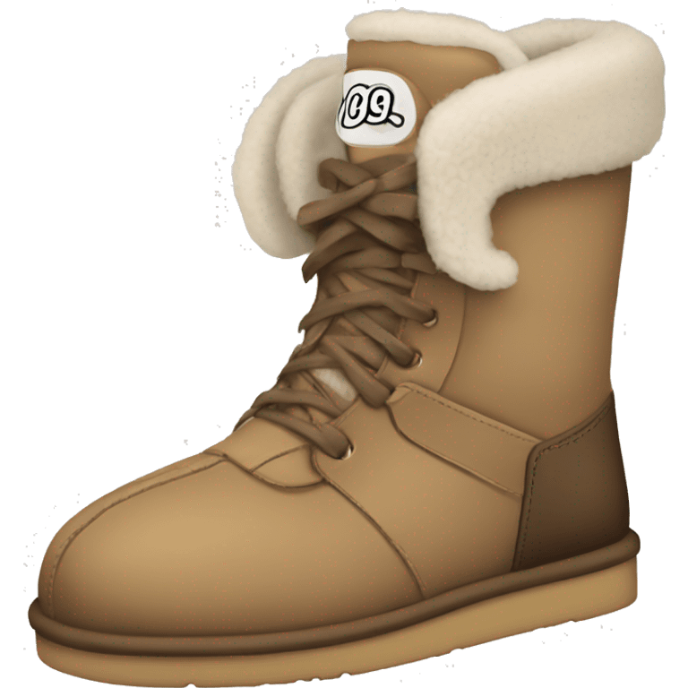 House shoe ugg  emoji