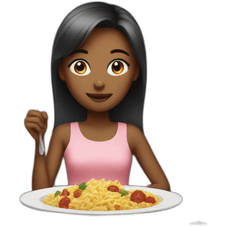 girl dinner emoji