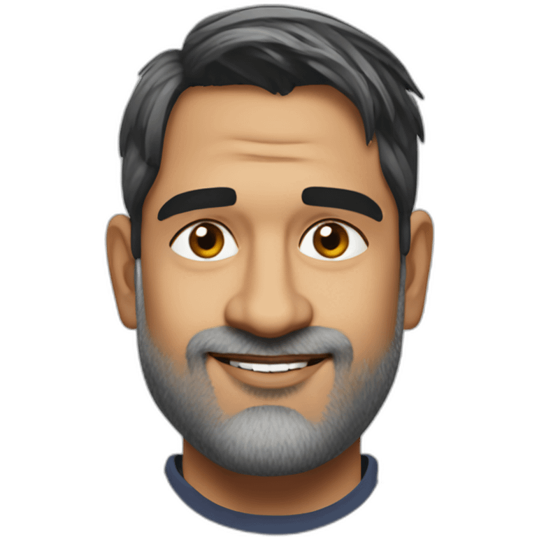 mahendra singh dhoni emoji