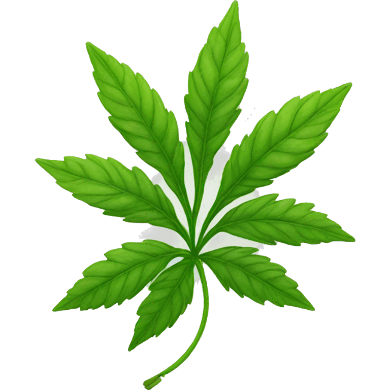 Weed plant emoji