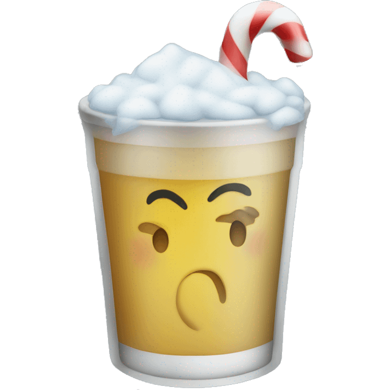 Christmas cold drink emoji