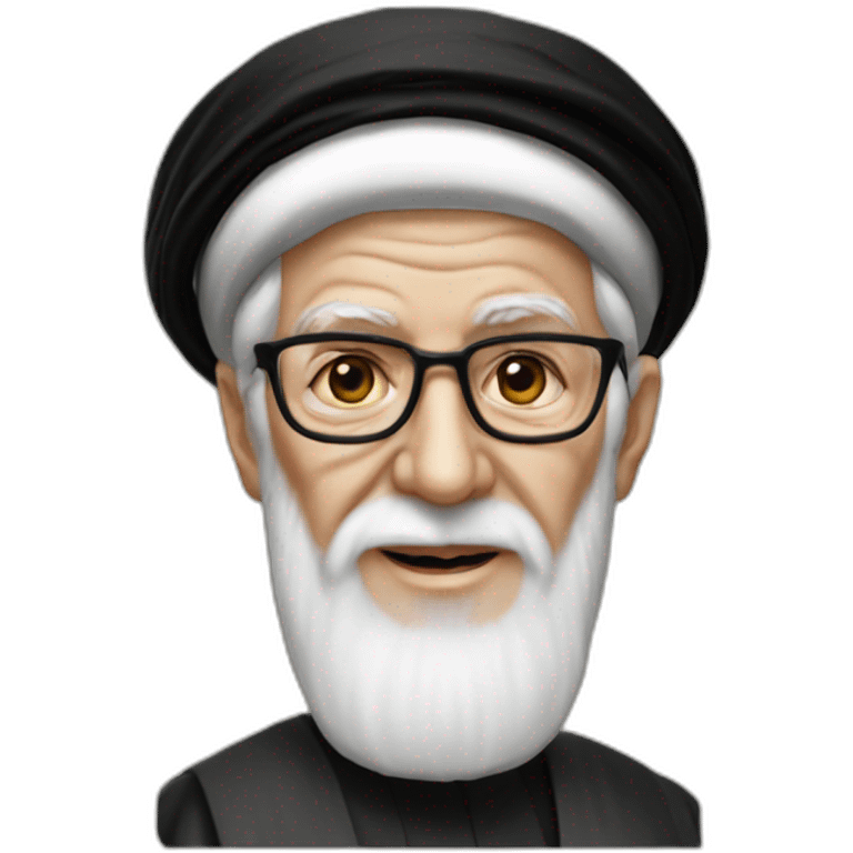 Ali Khamenei and sandis emoji