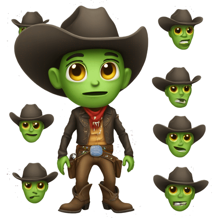 cowboy alien emoji