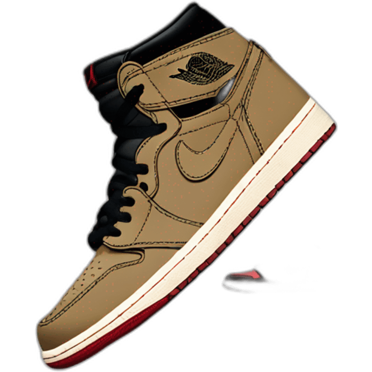 nike air jordan 1 travis scott emoji