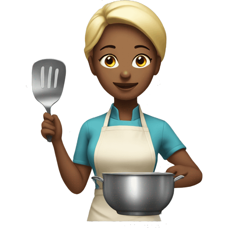 Cooking woman  emoji