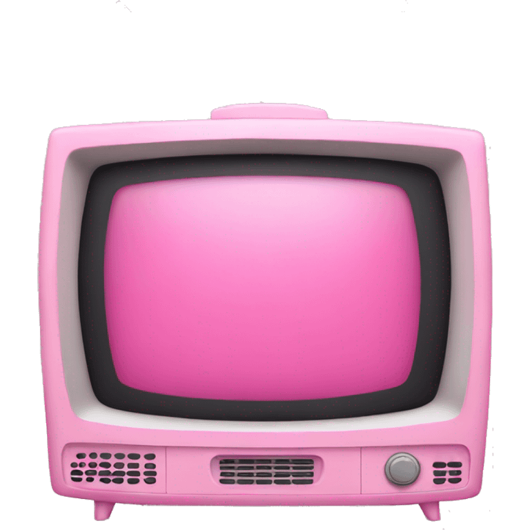 Pink TV emoji