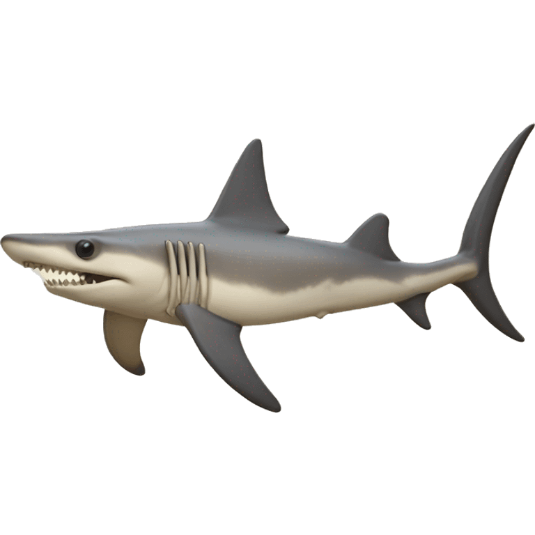 hammerhead shark skeleton emoji