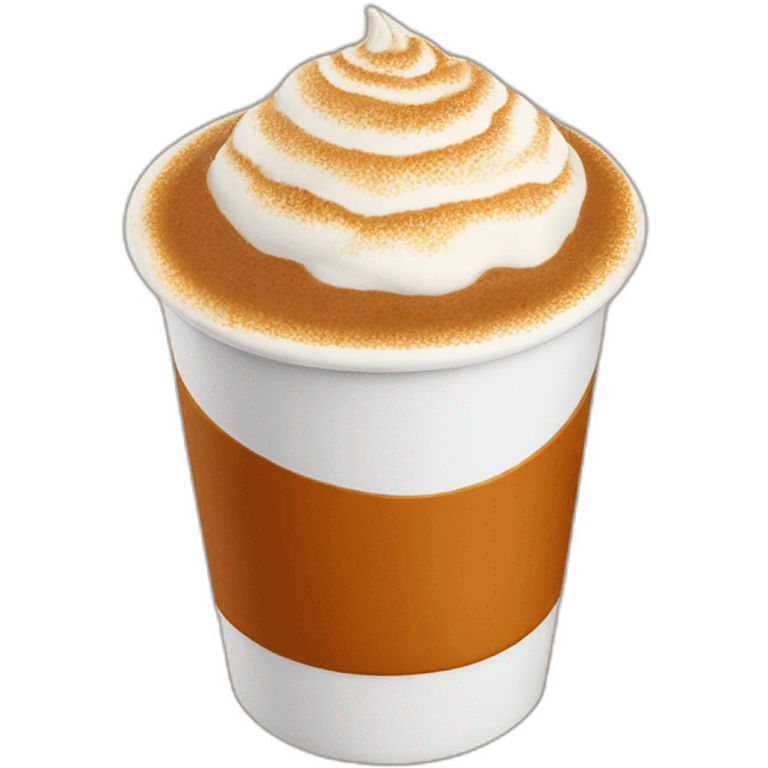 Starbucks pumpkin spice latte emoji