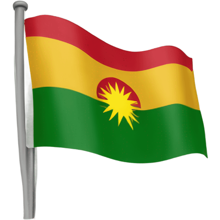 Kurdistan flag emoji