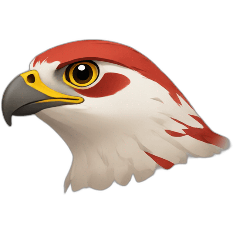 red falcon emoji