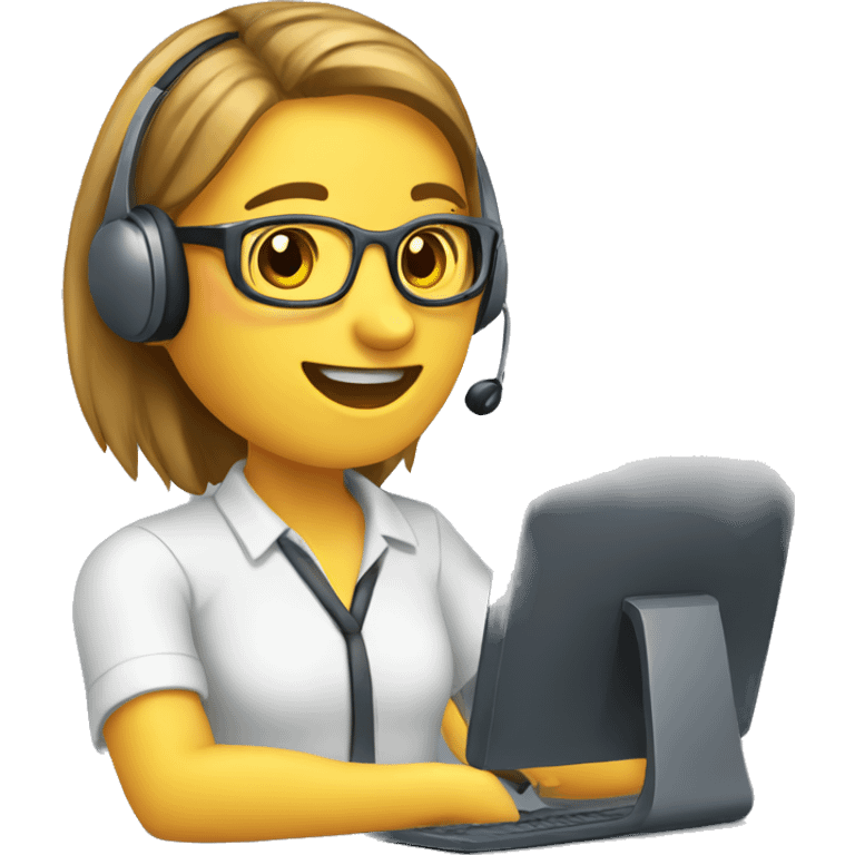 Call center emoji