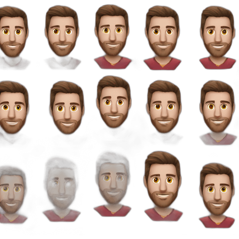 Messi gay emoji