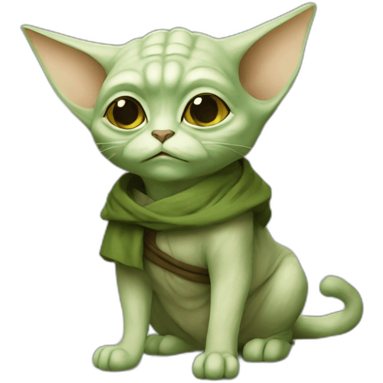 yoda cat emoji