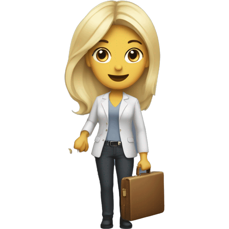 blondie holding out briefcase emoji