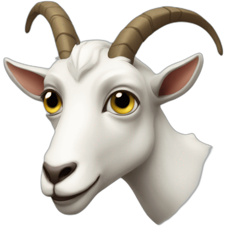 alien goat emoji