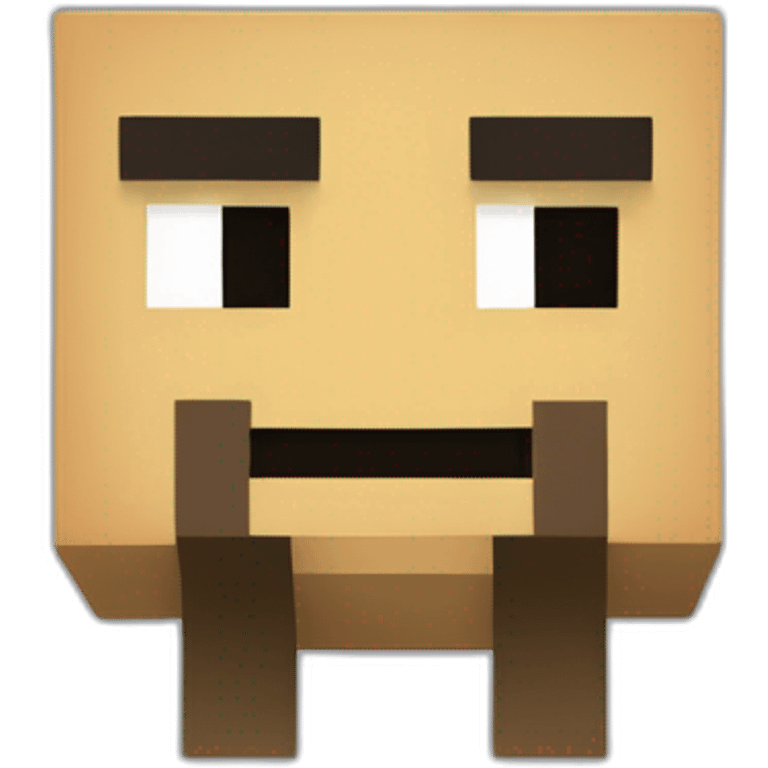 Bloque Minecraft emoji