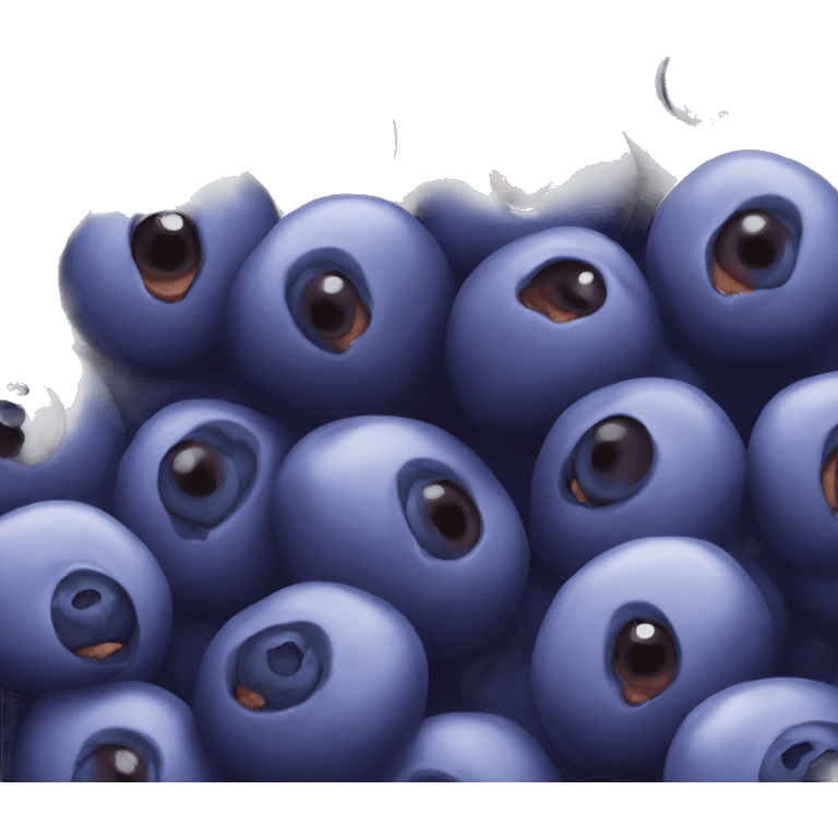 heard blueberry  emoji