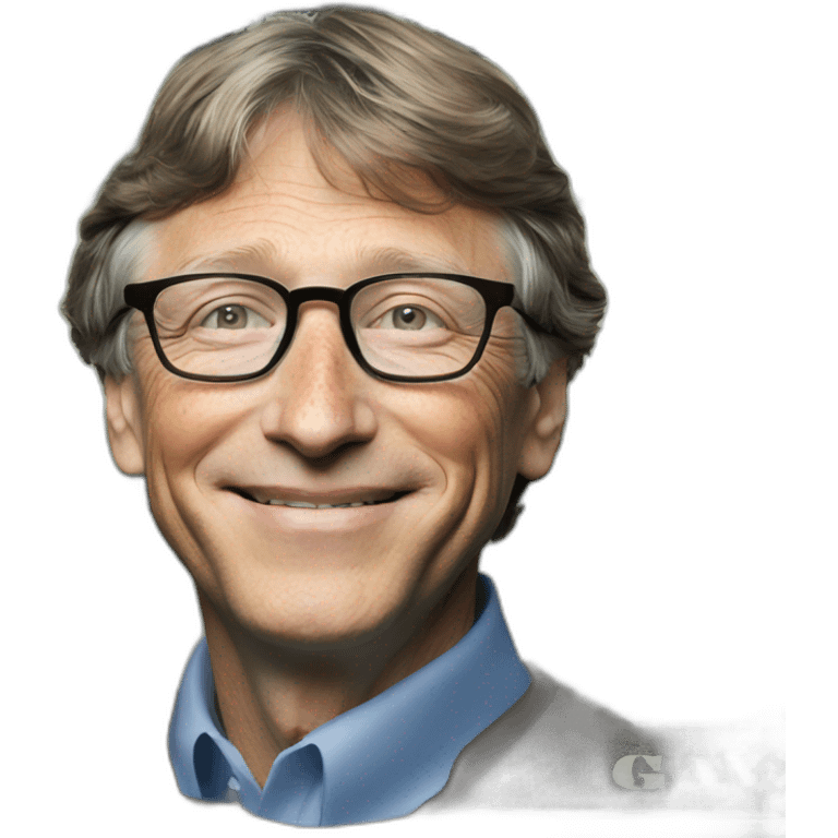 Dollar Bill Gates emoji