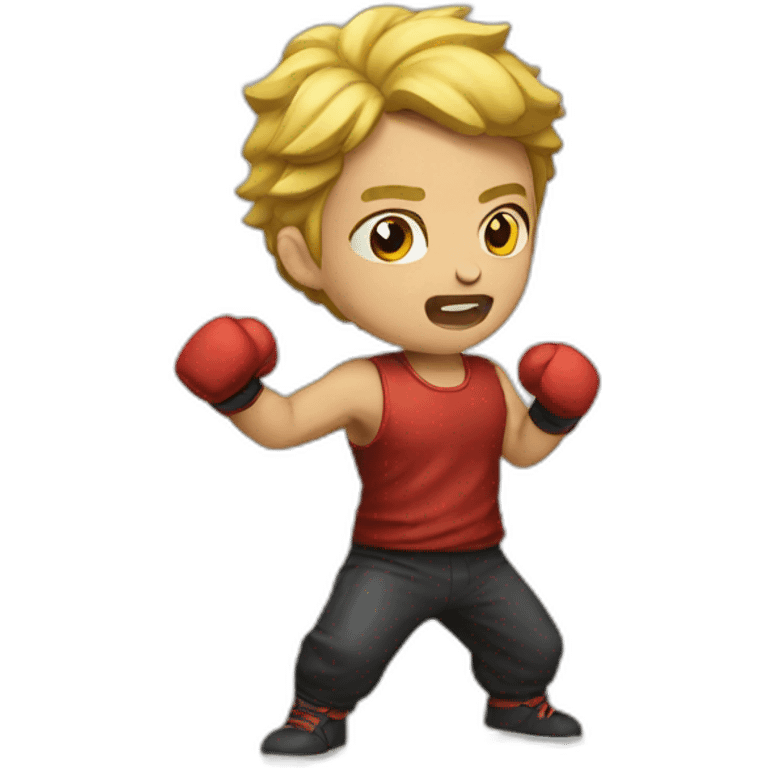 fighting emoji