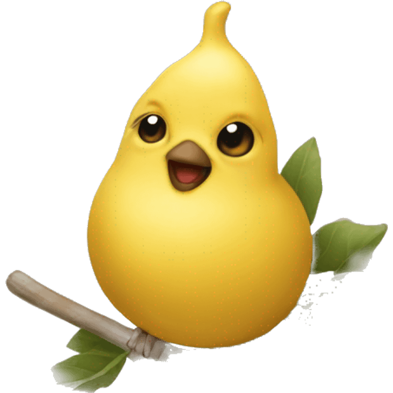 Mirabelle jaune emoji